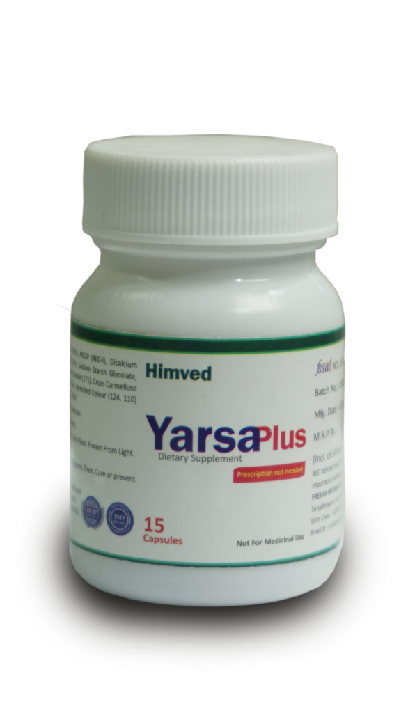 HIVED YARSAPLUS 15 CAPSULE ISO GMP CERTIFIED